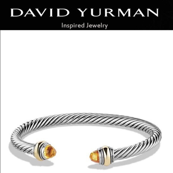 David Yurman Jewelry - David Yurman Cable Classics Bracelet with Citrine